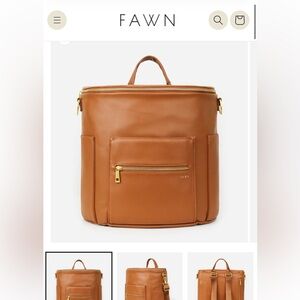 Fawn Design Classic Black Backpack